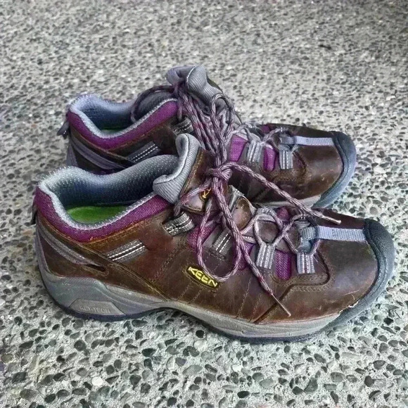 Keen Utility Cascade Brown Detroit XT Steel Toe Work Shoe Women 9.5 - Picture 6 of 7